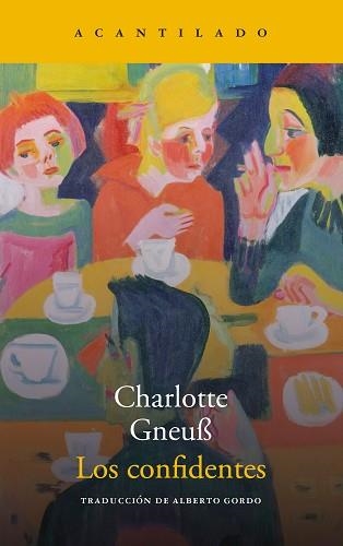 LOS CONFIDENTES | 9788419958907 | GNEUß, CHARLOTTE | Llibreria Geli - Llibreria Online de Girona - Comprar llibres en català i castellà