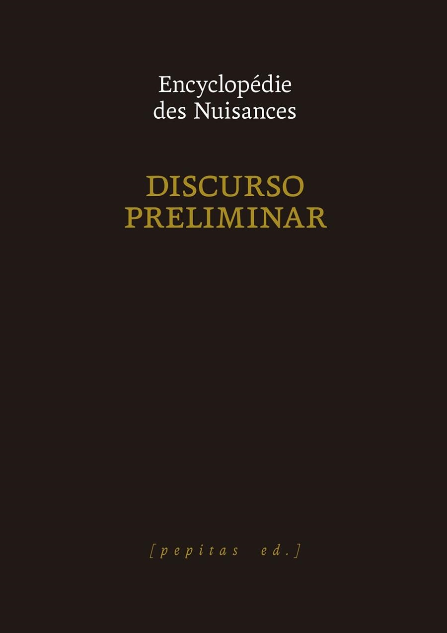 DISCURSO PRELIMINAR | 9788410476332 | ENCYCLOPÉDIE DES NUISANCES | Libreria Geli - Librería Online de Girona - Comprar libros en catalán y castellano