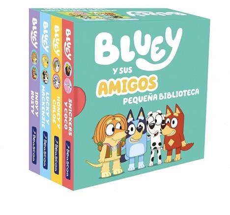 BLUEY. LIBRO JUGUETE.BLUEY Y SUS AMIGOS. PEQUEÑA BIBLIOTECA | 9788448870355 | BLUEY | Llibreria Geli - Llibreria Online de Girona - Comprar llibres en català i castellà