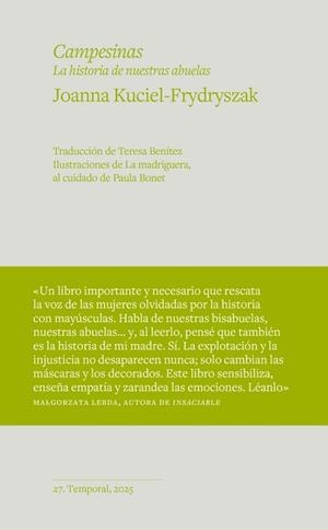 CAMPESINAS.LA HISTORIA DE NUESTRAS ABUELAS | 9788412941159 | KUCIEL FRYDRYSZAK,JOANNA | Libreria Geli - Librería Online de Girona - Comprar libros en catalán y castellano