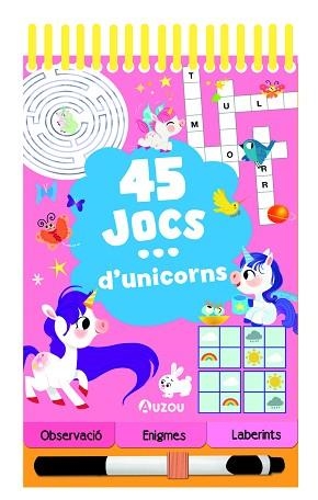45 JOCS D'UNICORNS | 9791039563260 | Llibreria Geli - Llibreria Online de Girona - Comprar llibres en català i castellà