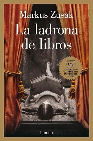LA LADRONA DE LIBROS (EDICIÓN 20.º ANIVERSARIO) | 9788426432698 | ZUSAK, MARKUS | Libreria Geli - Librería Online de Girona - Comprar libros en catalán y castellano