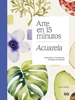 ARTE EN 15 MINUTOS.ACUARELA | 9788425236259 | SOPEK, JOLA | Llibreria Geli - Llibreria Online de Girona - Comprar llibres en català i castellà