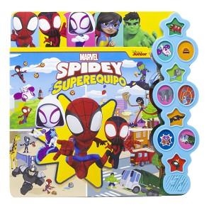 SPIDEY Y SU SUPEREQUIPO.LIBRO CON 10 SONIDOS | 9788418610769 | MARVEL | Libreria Geli - Librería Online de Girona - Comprar libros en catalán y castellano