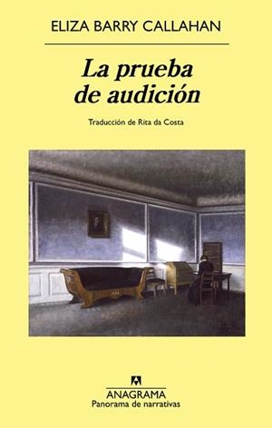 LA PRUEBA DE AUDICIÓN | 9788433948069 | CALLAHAN, ELIZA BARRY | Libreria Geli - Librería Online de Girona - Comprar libros en catalán y castellano