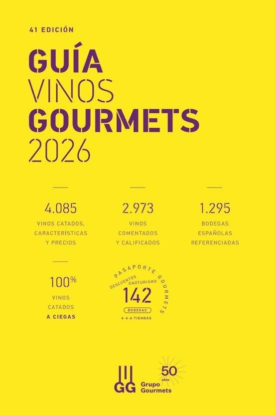 GUÍA VINOS GOURMETS(EDICIÓN 2026) | 9788495754851 | Llibreria Geli - Llibreria Online de Girona - Comprar llibres en català i castellà