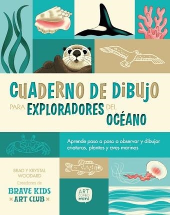 CUADERNO DE DIBUJO PARA EXPLORADORES DEL OCÉANO | 9788426739612 | WOODARD, KRYSTAL/WOODARD, BRAD | Llibreria Geli - Llibreria Online de Girona - Comprar llibres en català i castellà