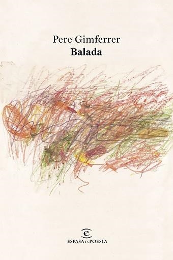 BALADA | 9788467079241 | GIMFERRER, PERE | Llibreria Geli - Llibreria Online de Girona - Comprar llibres en català i castellà