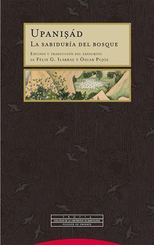 UPANISÁD | 9788413643021 | ILÁRRAZ, FÉLIX G./PUJOL, ÒSCAR | Libreria Geli - Librería Online de Girona - Comprar libros en catalán y castellano