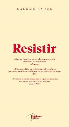 RESISTIR | 9791387813116 | SAQUÉ, SALOMÉ | Libreria Geli - Librería Online de Girona - Comprar libros en catalán y castellano