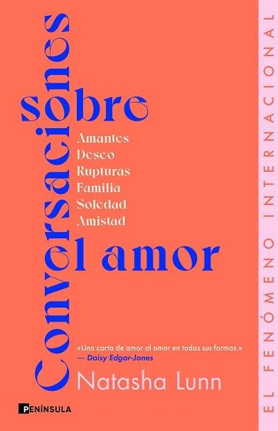 CONVERSACIONES SOBRE EL AMOR | 9788411004473 | LUNN, NATASHA | Llibreria Geli - Llibreria Online de Girona - Comprar llibres en català i castellà