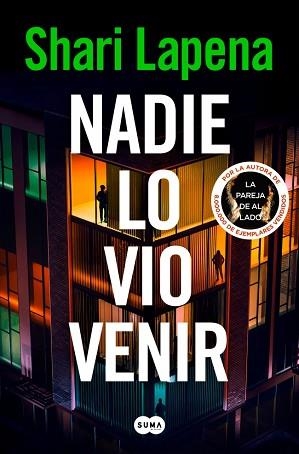 NADIE LO VIO VENIR | 9788410257863 | LAPENA, SHARI | Llibreria Geli - Llibreria Online de Girona - Comprar llibres en català i castellà