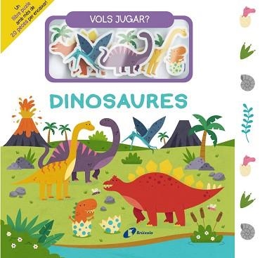 VOLS JUGAR? DINOSAURES | 9788413494241 | Llibreria Geli - Llibreria Online de Girona - Comprar llibres en català i castellà