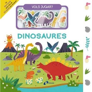 VOLS JUGAR? DINOSAURES | 9788413494241 | Llibreria Geli - Llibreria Online de Girona - Comprar llibres en català i castellà