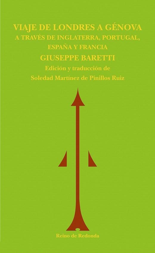 VIAJE DE LONDRES A GENOVA A TRAVES DE INGLATERRA,PORTUGAL... | 9788493365615 | BARETTI, GIUSSEPPE | Llibreria Geli - Llibreria Online de Girona - Comprar llibres en català i castellà