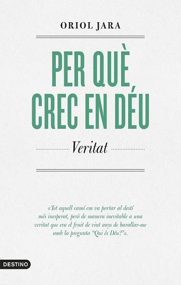 PER QUÈ CREC EN DÉU | 9788419734136 | JARA, ORIOL | Llibreria Geli - Llibreria Online de Girona - Comprar llibres en català i castellà