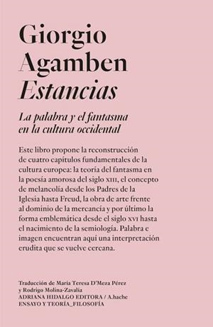 ESTANCIAS | 9786316615497 | AGAMBEN,GIORGIO | Llibreria Geli - Llibreria Online de Girona - Comprar llibres en català i castellà