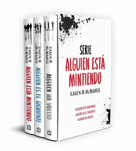 ALGUIEN ESTÁ MINTIENDO(ESTUCHE ALGUIEN ESTÁ MINTIENDO | ALGUIEN ES EL SIGUIENTE/ALGUIEN HA VUELTO) | 9788466390477 | MCMANUS, KAREN M. | Llibreria Geli - Llibreria Online de Girona - Comprar llibres en català i castellà