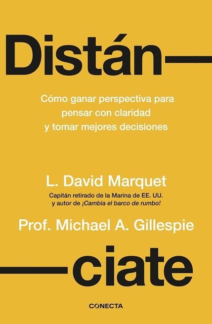 DISTÁNCIATE | 9788418053962 | MARQUET, LOUIS DAVID/GILLESPIE, MICHAEL A. | Llibreria Geli - Llibreria Online de Girona - Comprar llibres en català i castellà