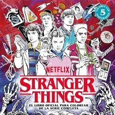 STRANGER THINGS.EL LIBRO OFICIAL PARA COLOREAR DE LA SERIE COMPLETA | 9788425373534 | Libreria Geli - Librería Online de Girona - Comprar libros en catalán y castellano