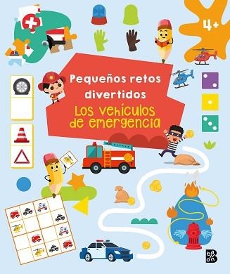 PEQUEÑOS RETOS DIVERTIDOS.VEHÍCULOS DE EMERGENCIA | 9789403244587 | Libreria Geli - Librería Online de Girona - Comprar libros en catalán y castellano