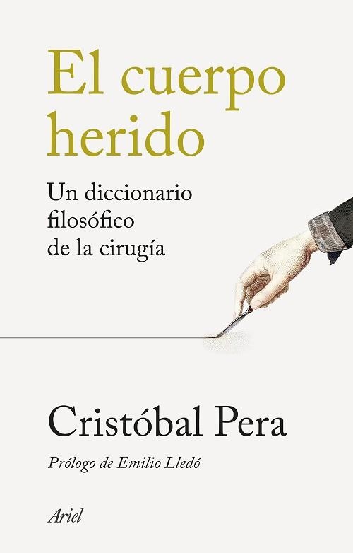 EL CUERPO HERIDO | 9788434440203 | PERA, CRISTÓBAL | Llibreria Geli - Llibreria Online de Girona - Comprar llibres en català i castellà