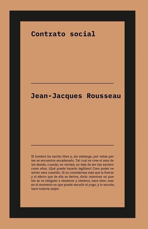 CONTRATO SOCIAL | 9791388115004 | ROUSSEAU, JEAN-JACQUES | Libreria Geli - Librería Online de Girona - Comprar libros en catalán y castellano