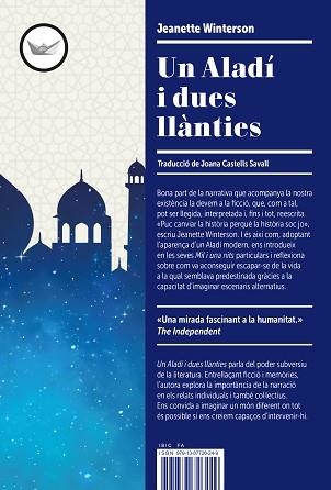UN ALADÍ I DUES LLÀNTIES | 9791387726249 | WINTERSON, JEANETTE | Llibreria Geli - Llibreria Online de Girona - Comprar llibres en català i castellà