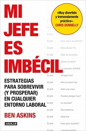 MI JEFE ES IMBÉCIL | 9788403526303 | ASKINS, BEN | Llibreria Geli - Llibreria Online de Girona - Comprar llibres en català i castellà