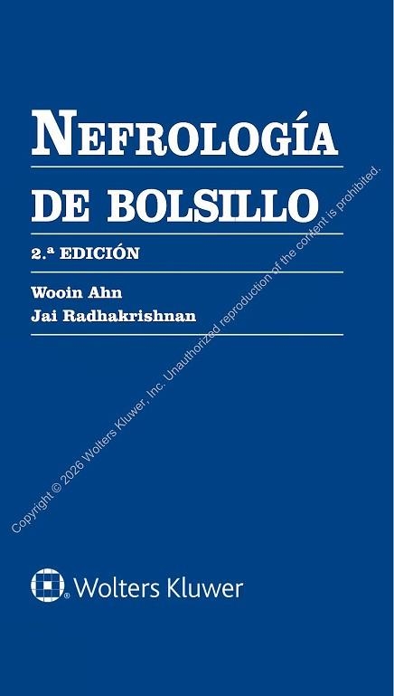 NEFROLOGÍA DE BOLSILLO(2ª EDICIÓN 2026) | 9788410870857 | WOOIN, A. | Llibreria Geli - Llibreria Online de Girona - Comprar llibres en català i castellà