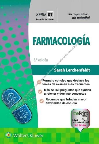 FARMACOLOGÍA (8ª EDICIÓN 2026) | 9788410870918 | LERCHENFELDT, S. | Llibreria Geli - Llibreria Online de Girona - Comprar llibres en català i castellà