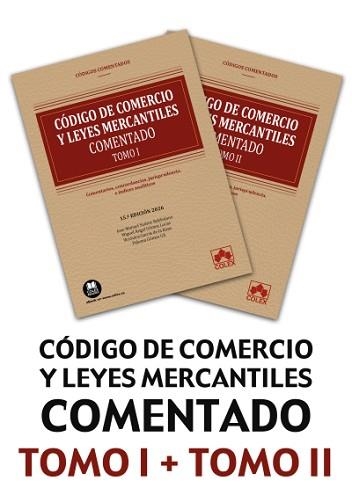 CÓDIGO DE COMERCIO Y LEYES MERCANTILES COMENTADO(15ª EDICIÓN 2026) | 9791370116255 | SUÁREZ ROBLEDANO, JOSÉ MANUEL/GÓMEZ LUCAS, MIGUEL ÁNGEL | Llibreria Geli - Llibreria Online de Girona - Comprar llibres en català i castellà