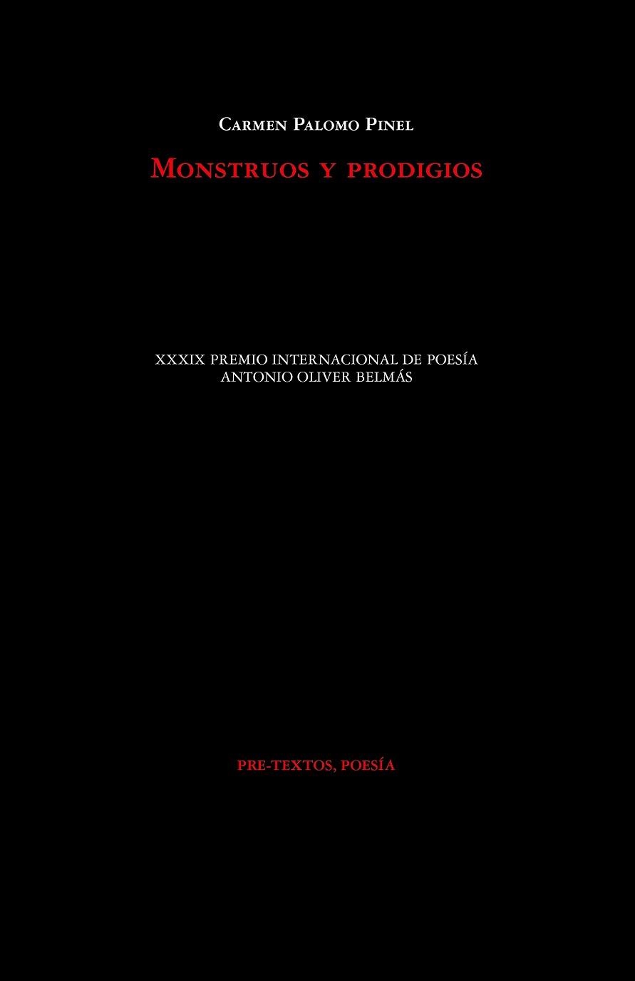 MONSTRUOS Y PRODIGIOS | 9791388054099 | PALOMO PINEL, CARMEN | Llibreria Geli - Llibreria Online de Girona - Comprar llibres en català i castellà