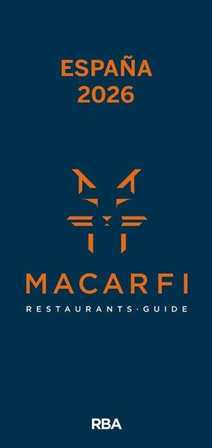 MACARFI.RESTAURANTS GUIDE (EDICIÓN 2026) | 9788409805600 | Llibreria Geli - Llibreria Online de Girona - Comprar llibres en català i castellà