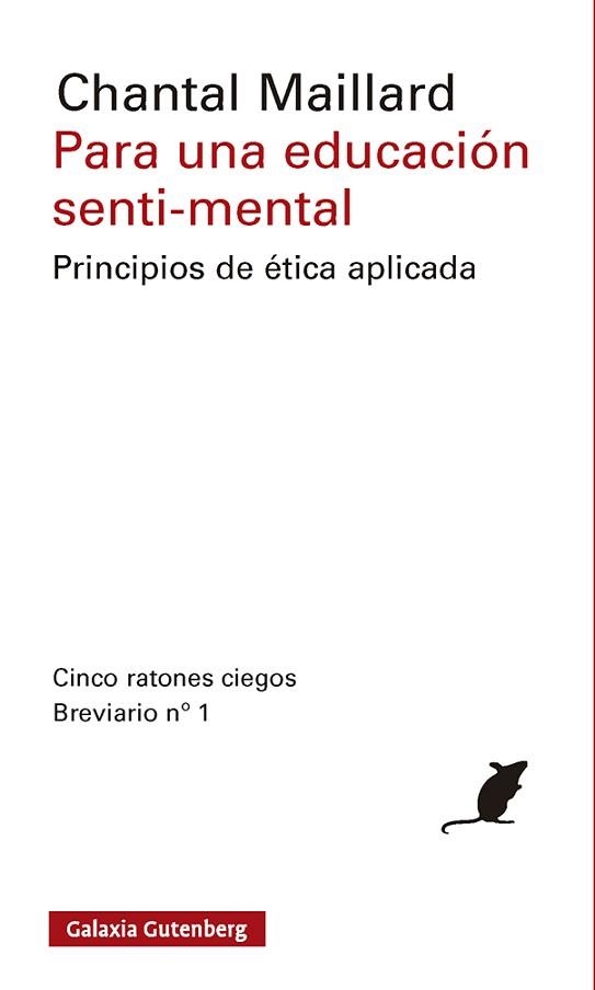 PARA UNA EDUCACIÓN SENTI-MENTAL | 9791387605575 | MAILLARD, CHANTAL | Llibreria Geli - Llibreria Online de Girona - Comprar llibres en català i castellà