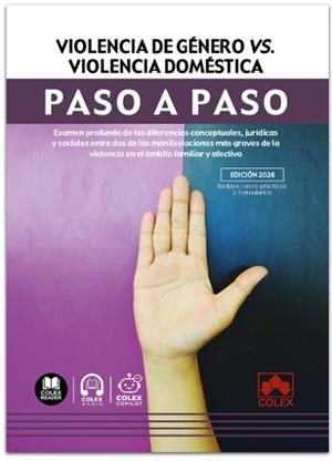 VIOLENCIA DE GÉNERO VS. VIOLENCIA DOMÉSTICA. PASO A PASO | 9791370115838 | IBERLEY, DEPARTAMENTO DE DOCUMENTACIÓN | Llibreria Geli - Llibreria Online de Girona - Comprar llibres en català i castellà