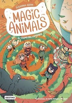 MAGIC ANIMALS-11.EL TESORO DEL LABERINTO | 9788408316763 | ISERN, SUSANNA/DALMAU, CARLES/LÓPEZ, NIL | Llibreria Geli - Llibreria Online de Girona - Comprar llibres en català i castellà