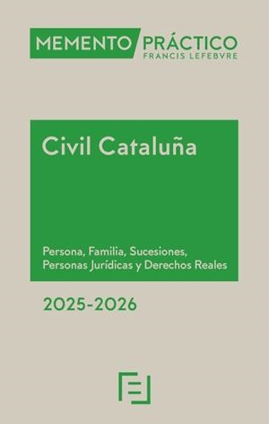 MEMENTO CIVIL CATALUÑA(EDICIÓN 2025-2026) | 9788410431683 | Llibreria Geli - Llibreria Online de Girona - Comprar llibres en català i castellà