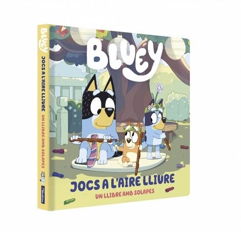 BLUEY.JOC A L'AIRE LLIURE(LLIBRE DE CARTRÓ AMB SOLAPES) | 9788448872748 | BLUEY | Llibreria Geli - Llibreria Online de Girona - Comprar llibres en català i castellà