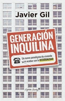 GENERACIÓN INQUILINA | 9791399105988 | GIL, JAVIER | Libreria Geli - Librería Online de Girona - Comprar libros en catalán y castellano