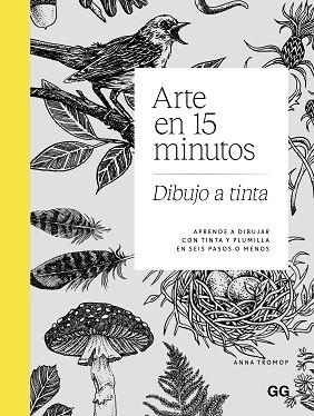 ARTE EN 15 MINUTOS.DIBUJO A TINTA | 9788425236266 | TROMOP, ANNA | Libreria Geli - Librería Online de Girona - Comprar libros en catalán y castellano