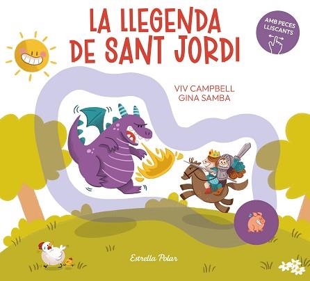 LA LLEGENDA DE SANT JORDI AMB PECES LLISCANTS | 9791387903121 | SAMBA, GINA | Llibreria Geli - Llibreria Online de Girona - Comprar llibres en català i castellà