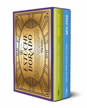 ESTUCHE DORADO DE WILLY WONKA(CHARLIE Y LA FÁBRICA DE CHOCOLATE Y CHARLIE Y EL GRAN ASCENSOR DE CRISTAL) | 9791387741891 | DAHL, ROALD | Libreria Geli - Librería Online de Girona - Comprar libros en catalán y castellano