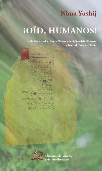 OÍD HUMANOS!ANTOLOGÍA | 9791399040470 | YUSHIJ, NIMA | Llibreria Geli - Llibreria Online de Girona - Comprar llibres en català i castellà
