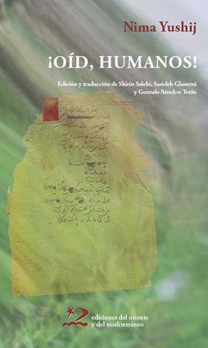 OÍD HUMANOS!ANTOLOGÍA | 9791399040470 | YUSHIJ, NIMA | Llibreria Geli - Llibreria Online de Girona - Comprar llibres en català i castellà