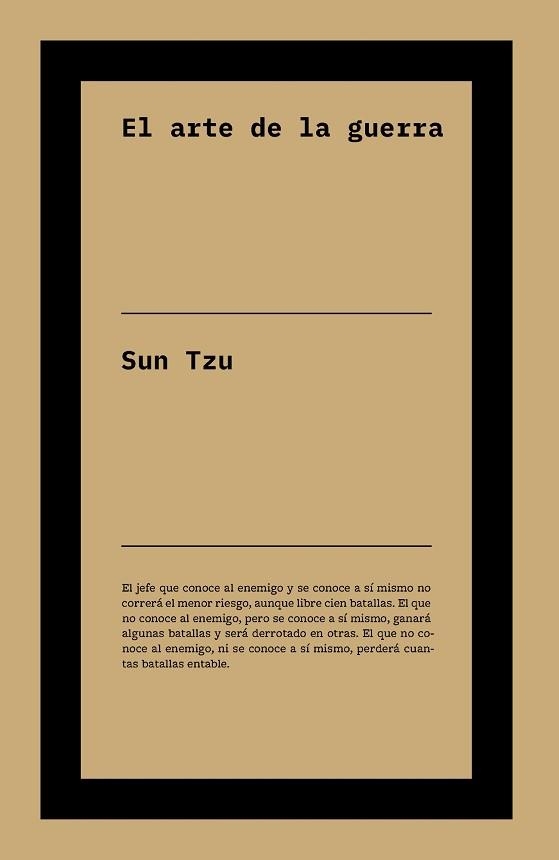 EL ARTE DE LA GUERRA | 9791388115042 | SUN TZU | Llibreria Geli - Llibreria Online de Girona - Comprar llibres en català i castellà