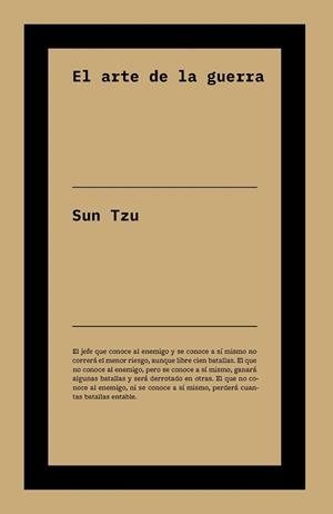 EL ARTE DE LA GUERRA | 9791388115042 | SUN TZU | Llibreria Geli - Llibreria Online de Girona - Comprar llibres en català i castellà