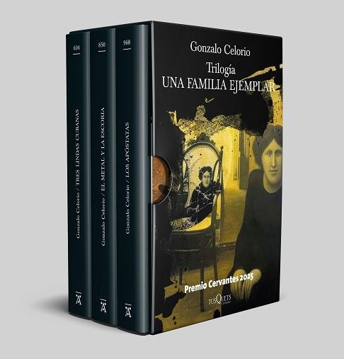 ESTUCHE UNA FAMILIA EJEMPLAR (PREMIO CERVANTES 2025) | 9788411077705 | CELORIO, GONZALO | Libreria Geli - Librería Online de Girona - Comprar libros en catalán y castellano