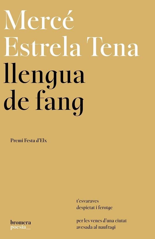 LLENGUA DE FANG | 9788413589190 | ESTRELA TENA, MERCÉ | Llibreria Geli - Llibreria Online de Girona - Comprar llibres en català i castellà