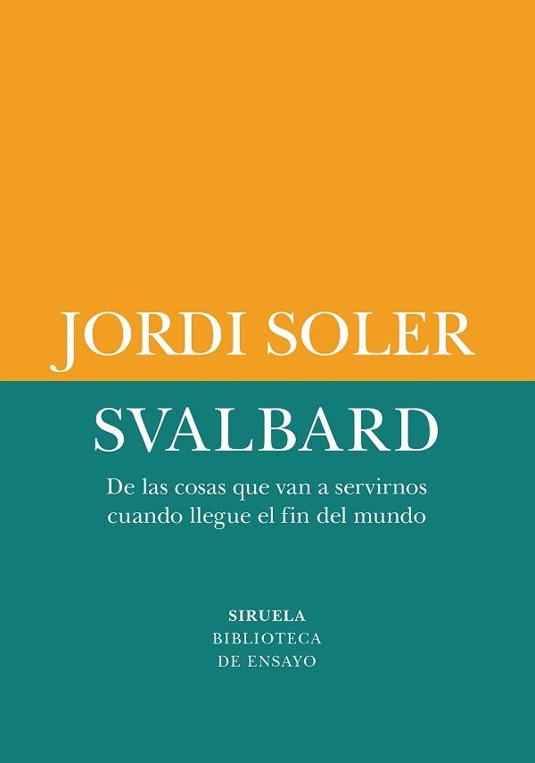 SVALBARD | 9791387688899 | SOLER, JORDI | Llibreria Geli - Llibreria Online de Girona - Comprar llibres en català i castellà